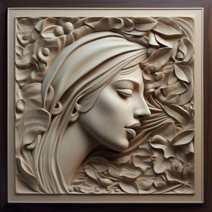 نموذج ثلاثي الأبعاد لآلة CNC 3D Art 